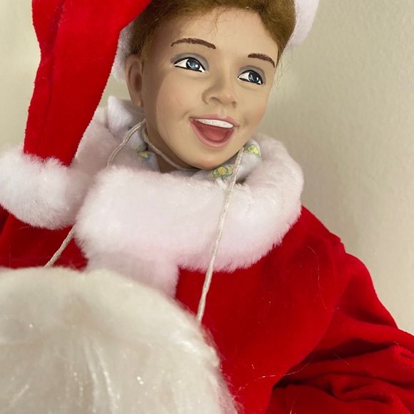 Vintage 1991 Norman Rockwell Ashton Drake Scotty Plays Santa MINT IN BOX - Picture 2 of 15